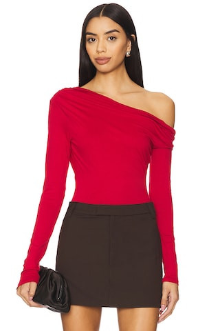 AFRM Bria Top in Poppy Red from Revolve.com | Revolve Clothing (Global)