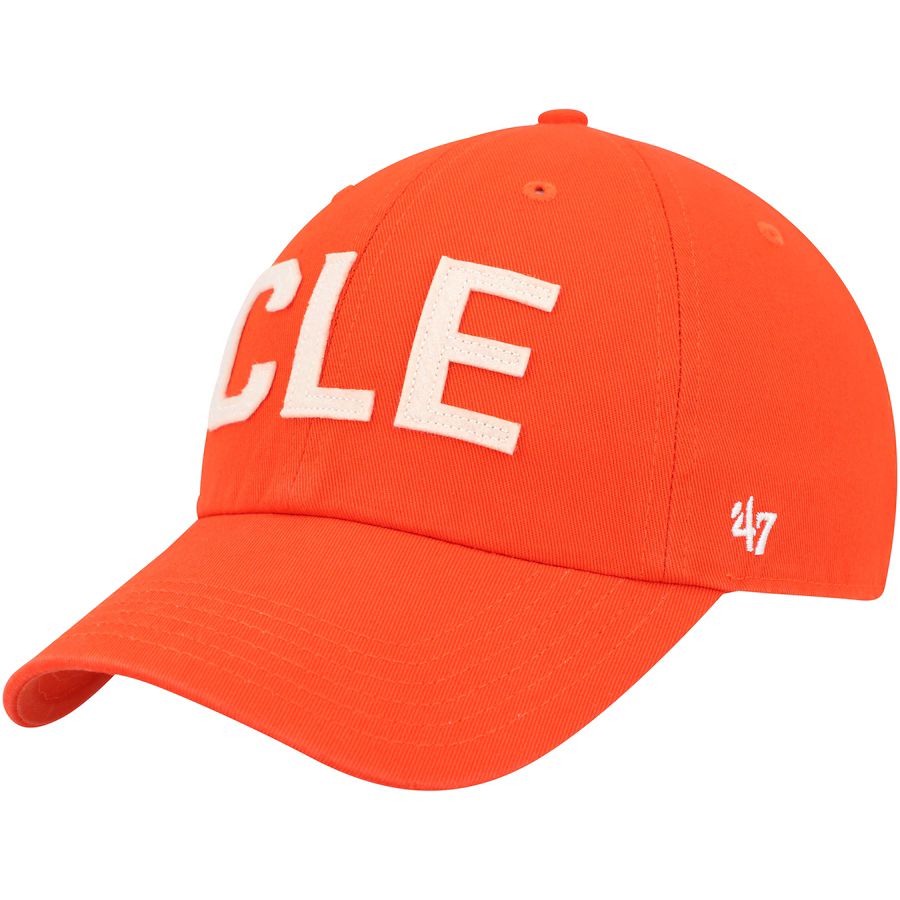 Women's Cleveland Browns '47 Orange Finley Clean Up Adjustable Hat | NFL Shop