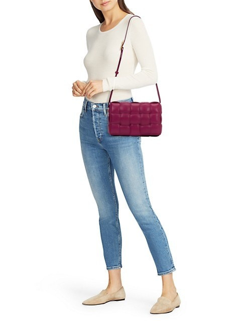 Bottega Veneta The Cassette Padded Leather Crossbody Bag | Saks Fifth Avenue