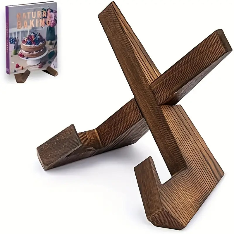 Solid Wood Recipe Stand Farmhouse Kitchen Decorative - Temu | Temu Affiliate Program