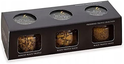 TruffleHunter - Preserved Black Truffle Selection - Minced Truffle, Truffle Slices, Truffle Sauce -  | Amazon (US)