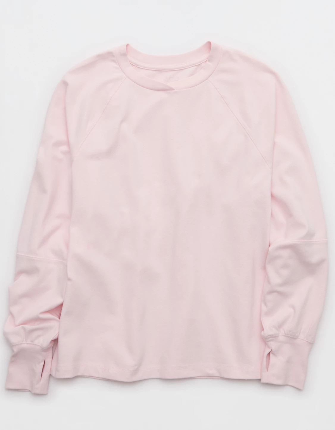 OFFLINE By Aerie Pique Long Sleeve T-Shirt | American Eagle Outfitters (US & CA)