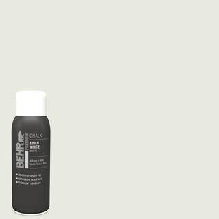 12 oz. #SP-104 Linen White Matte Interior/Exterior Chalk Spray Paint Aerosol | The Home Depot