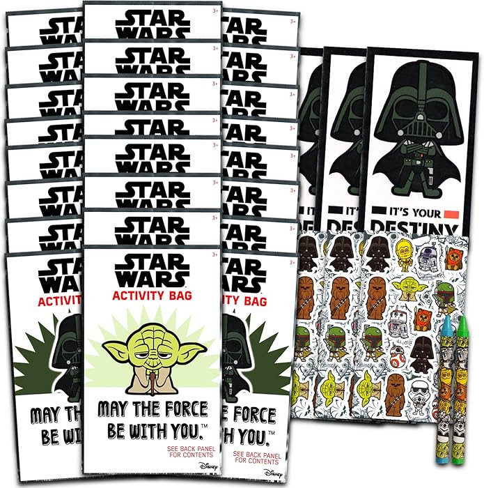 Star Wars Party Favors for Kids Bundle - 24 Mini Activity Packs | Amazon (US)