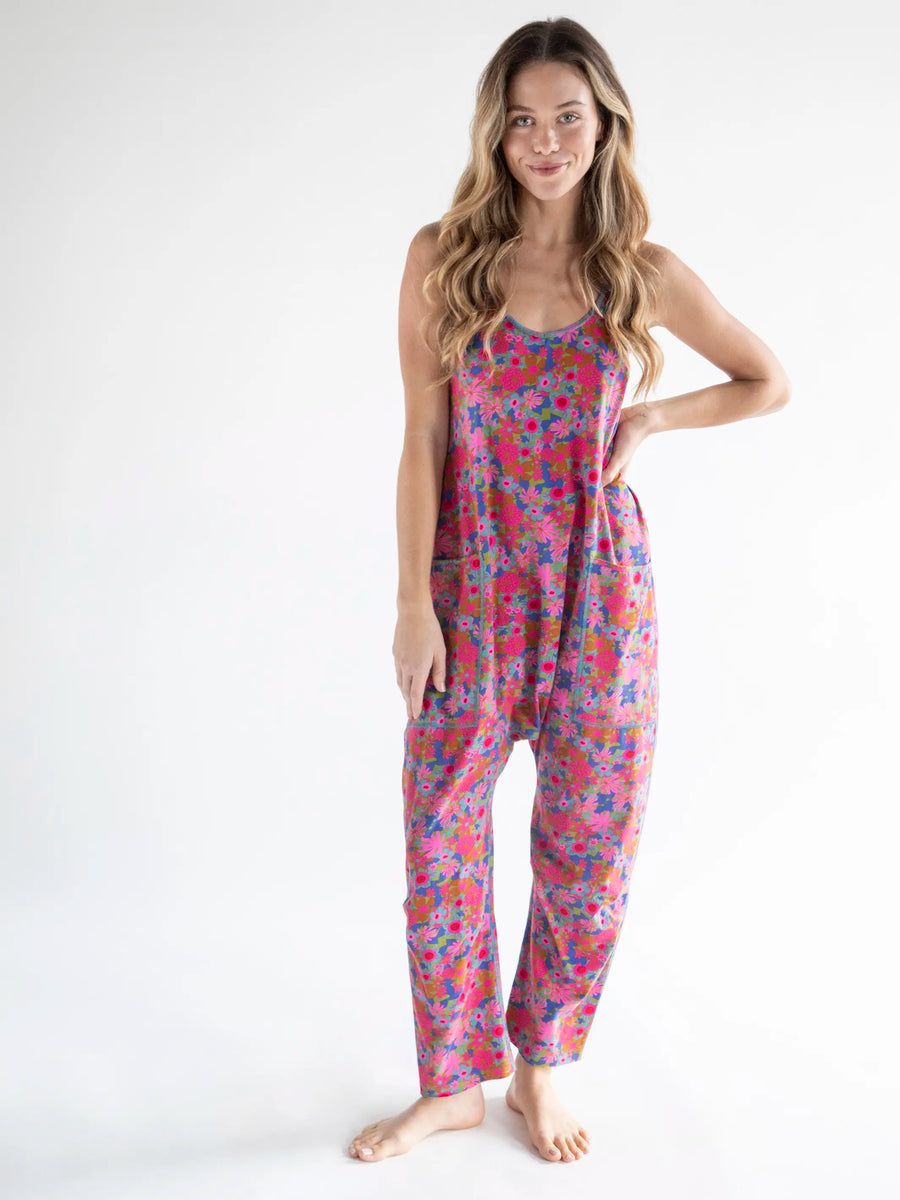 Lucy Jumpsuit - Rust Orchid Pink | Natural Life