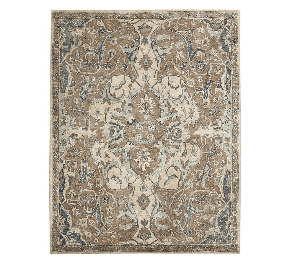 Nolan Persian-Style Wool Rug, 8 x 10', Neutral | Pottery Barn (US)