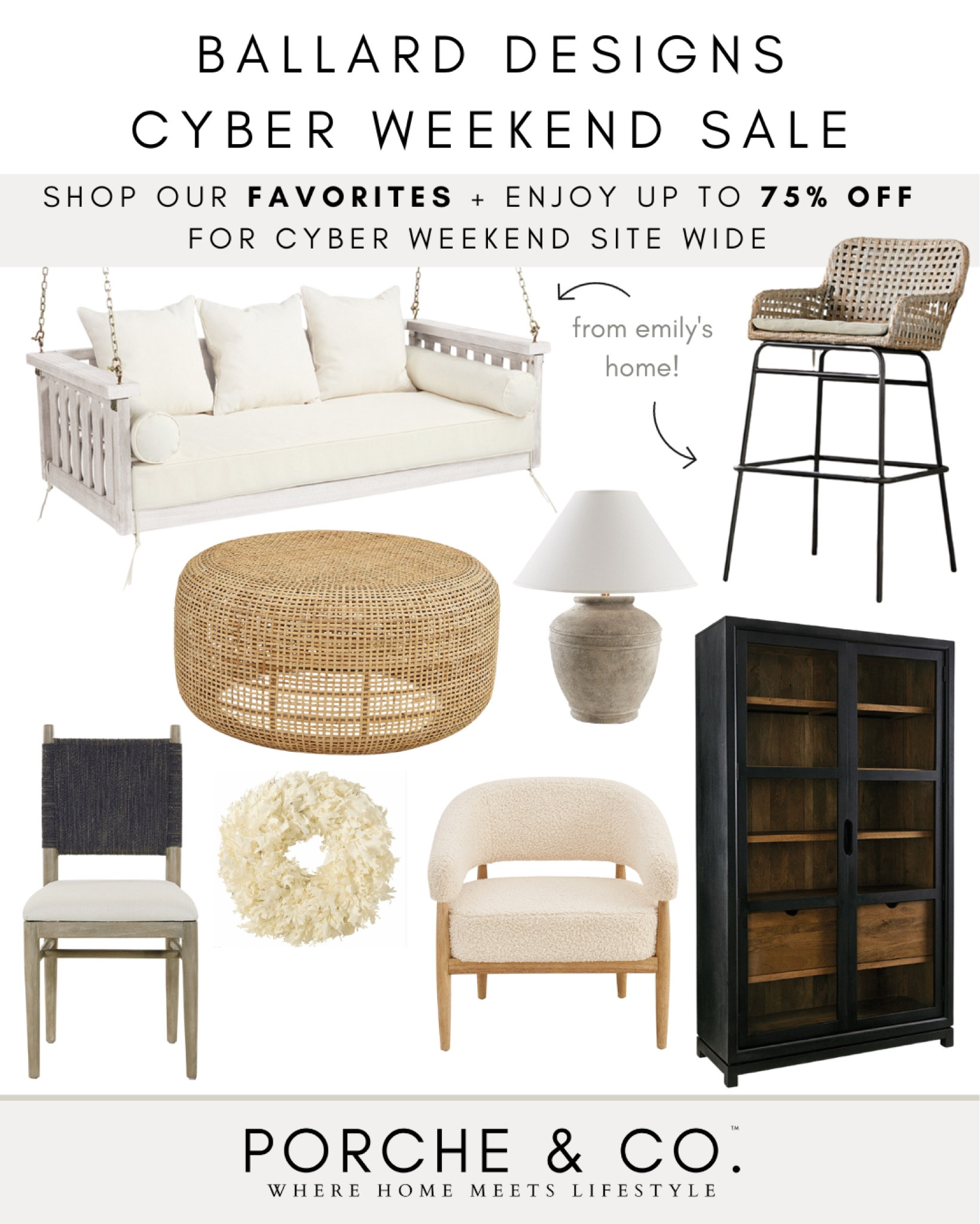 Ballard Designs favorites on sale up to 75% off for cyber weekend! 

#LTKCyberWeek #LTKHoliday #LTKsalealert