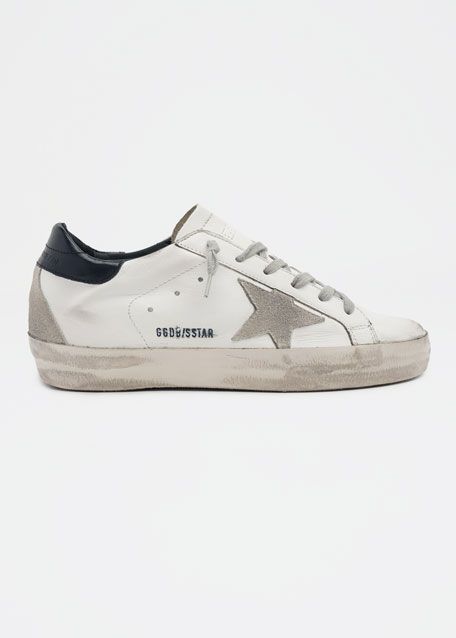 Golden Goose Superstar Mixed Leather Sneakers | Bergdorf Goodman