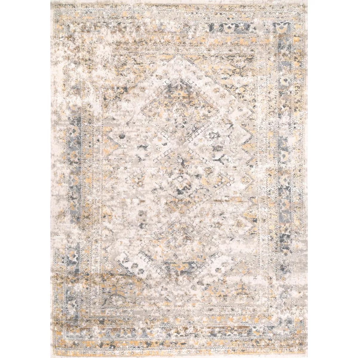 Nuloom Madisson Vintage Faded Medallion Area Rug | Target