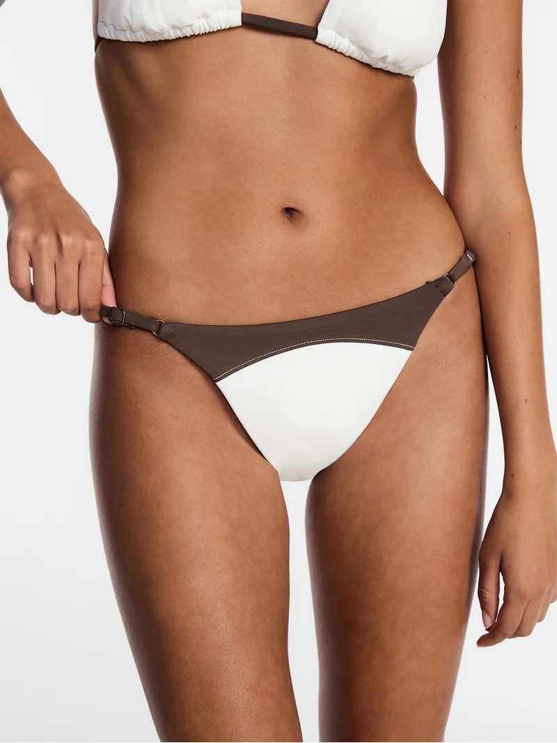 Kacey Lee Women's and Women's Plus Bikini Bottoms with Seaming, Sizes XS-3X | Walmart (US)