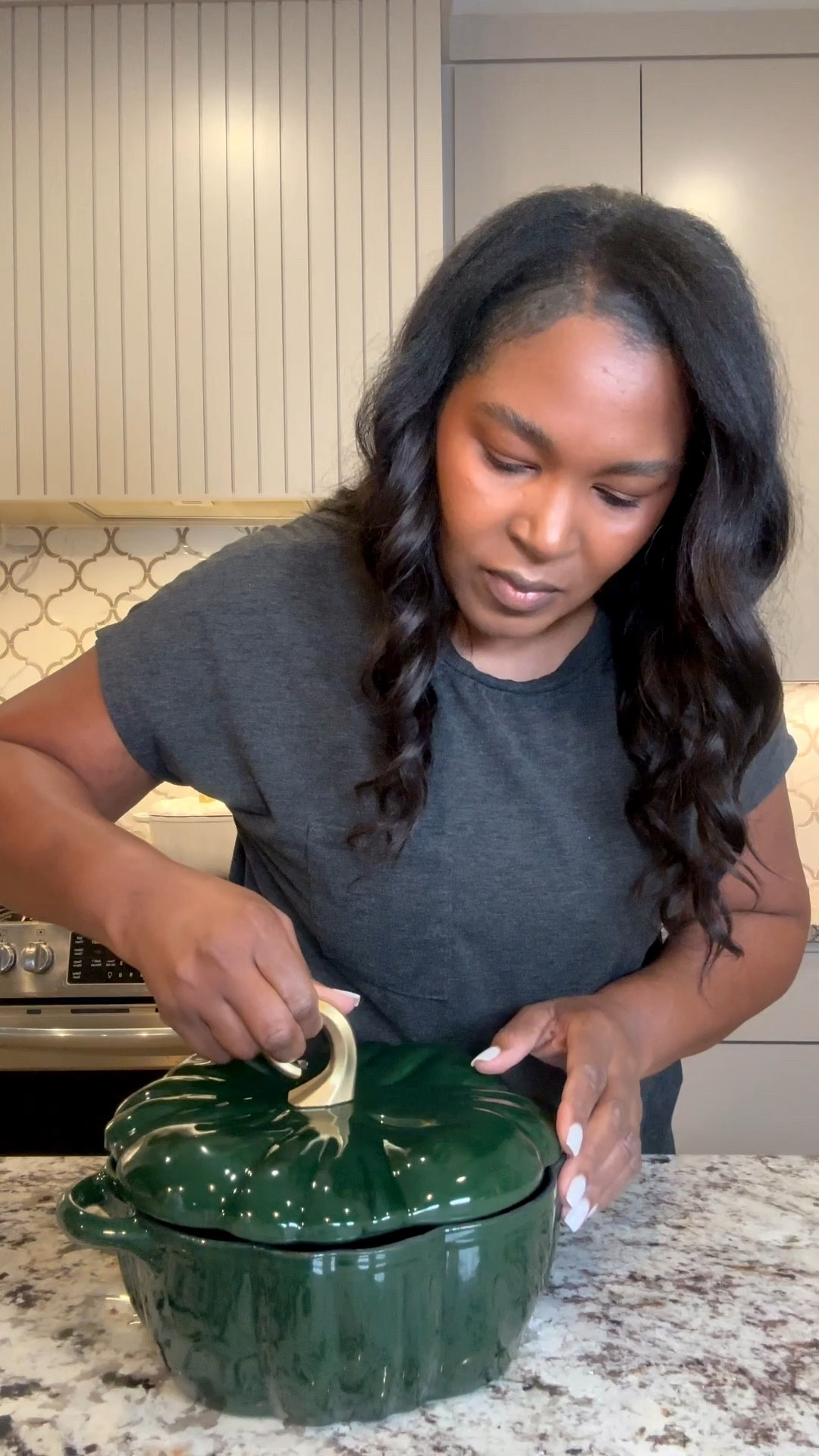 Beautiful Green Pumpkin Pot

#LTKHome