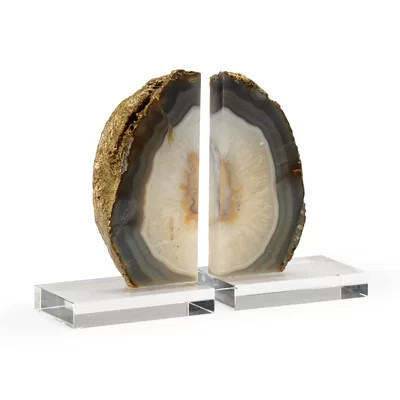 Geode Bookends | Perigold