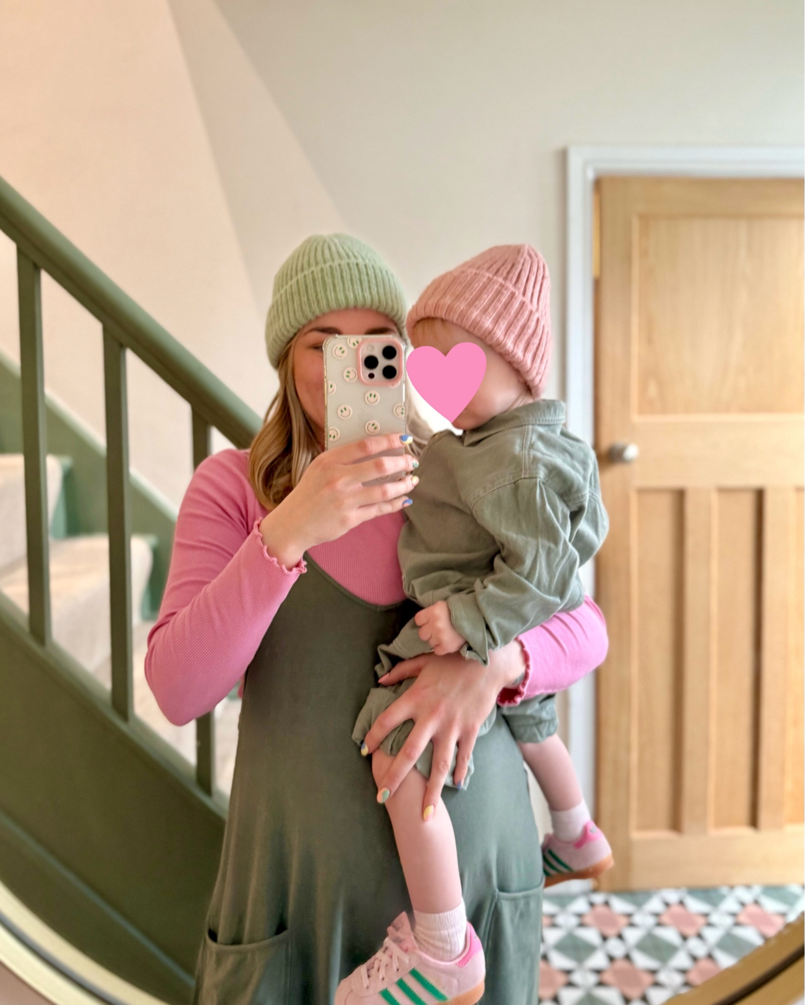 Mini me 🩷💚 

#LTKuk #LTKkids #LTKbaby