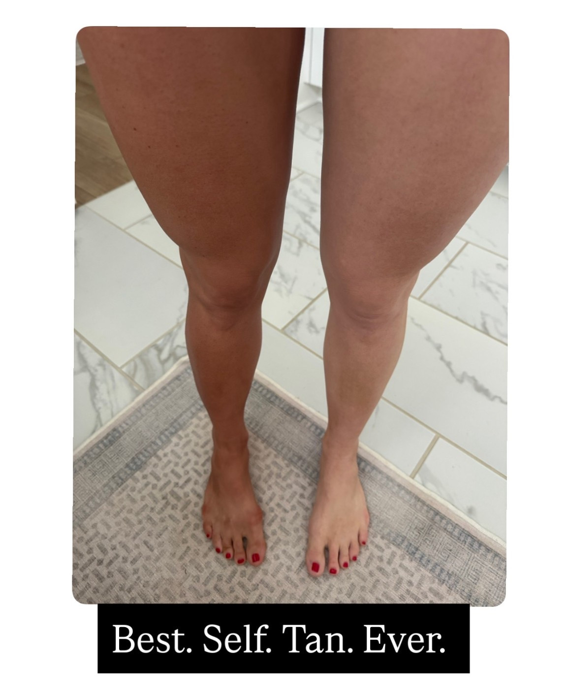 The best self tan ever!!! It’s been my go-to for years. I use the two hour express in shade dark. I like to apply it and honestly just leave it on all day, and wash it off before I go to bed. But it works in two hours if you’re in a time crunch 😊 it gives the prettiest natural color! Never would I have thought I’d do my own tan for our wedding but I did and my planner was shocked with how good it looked. 

Loving tan. Self tan. LTK beauty. 