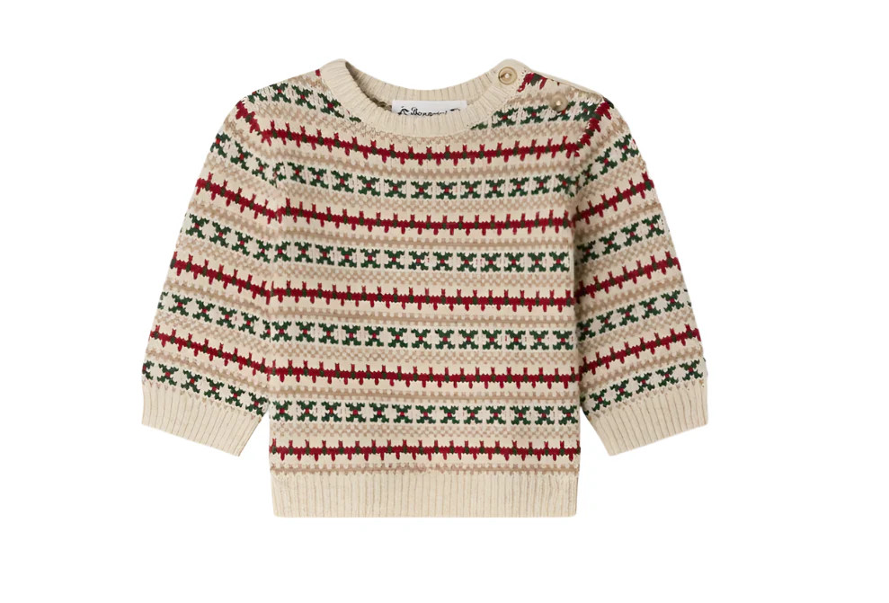 Bonpoint Gwenoli Rose Cashmere Cardigan | JoJo Mommy