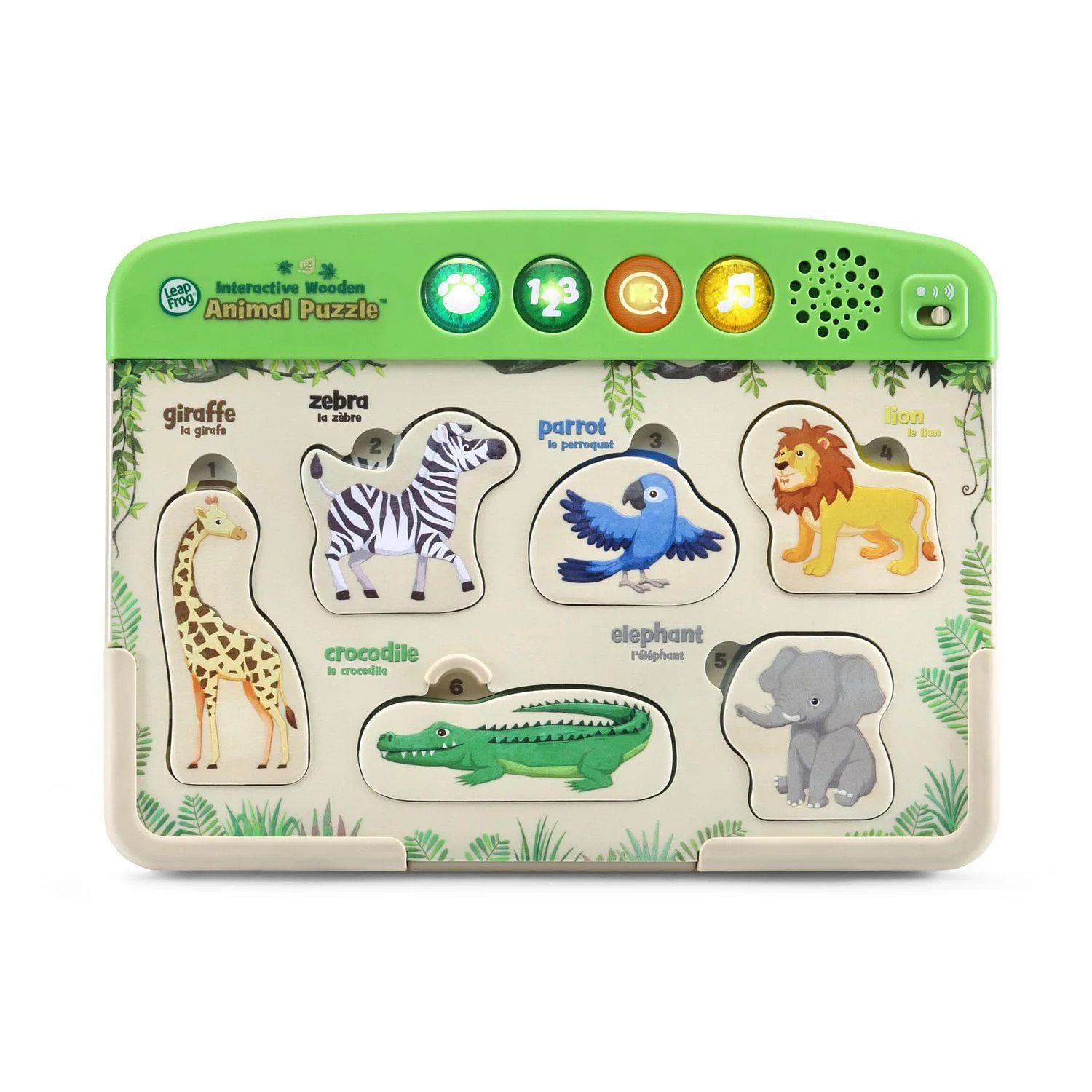 LeapFrog Interactive Wooden Animal Puzzle - English Version | Walmart (CA)