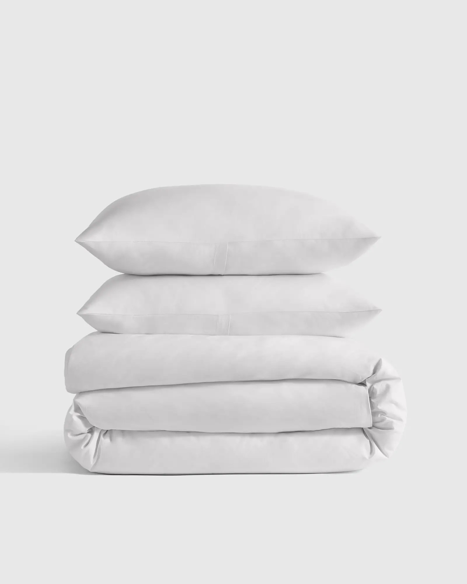 Organic Crisp Percale Duvet Cover Set | Quince