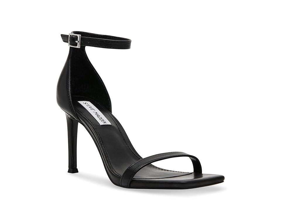 Steve Madden Piked High Women's Heels Black Leather : 9.5 M, Leather/Rubber | Zappos