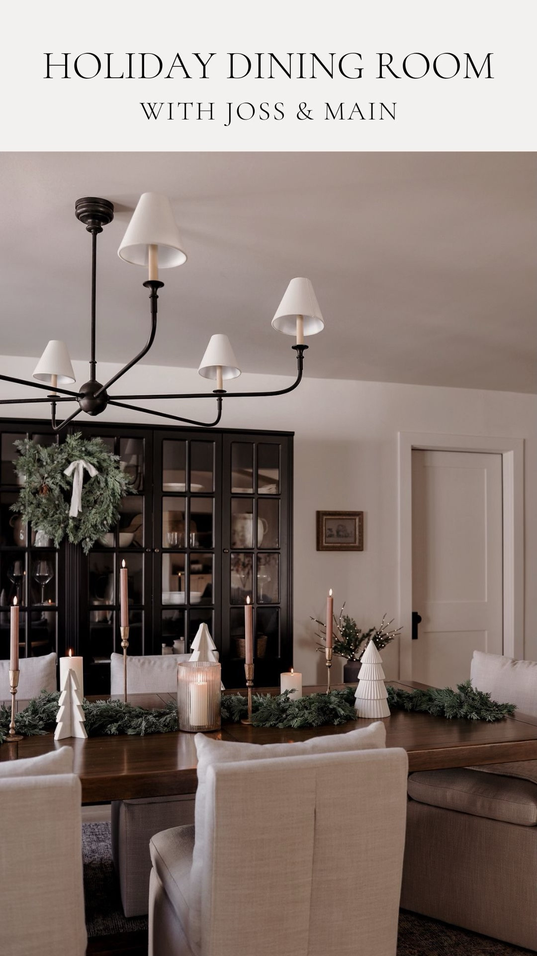 A holiday dining room that feels equal parts cozy + elevated ✨ Styled with beautiful pieces from @Jossandmain to make hosting easy and memorable. Comment SHOP to get links sent to your DMs! #jossandmainpartner #jossandmainedit #myjossandmain

#LTKHome #LTKHoliday