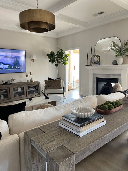 Modern organic living room home decor 

#LTKSpringSale #LTKstyletip #LTKhome