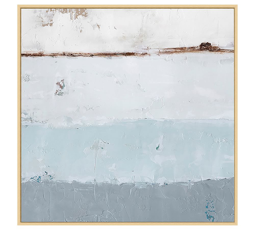 Out to Sea Framed Canvas Print | Pottery Barn (US)