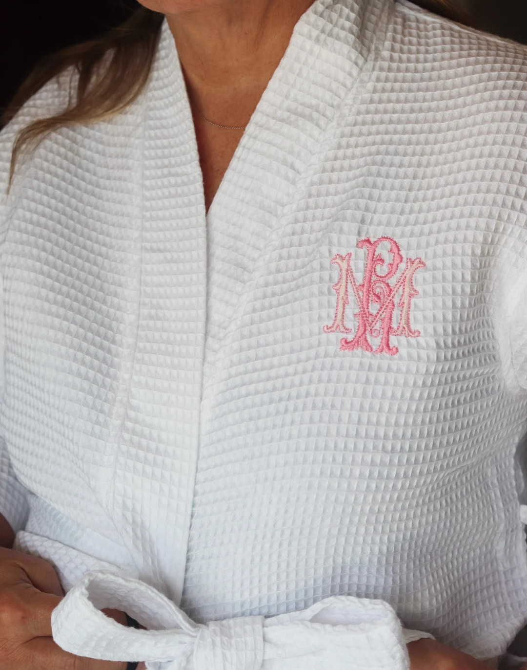 Personalized Bath Robe, Monogrammed Waffle Robe, Bridal Party Robes Bridesmaids Robe, College Dor... | Etsy (US)