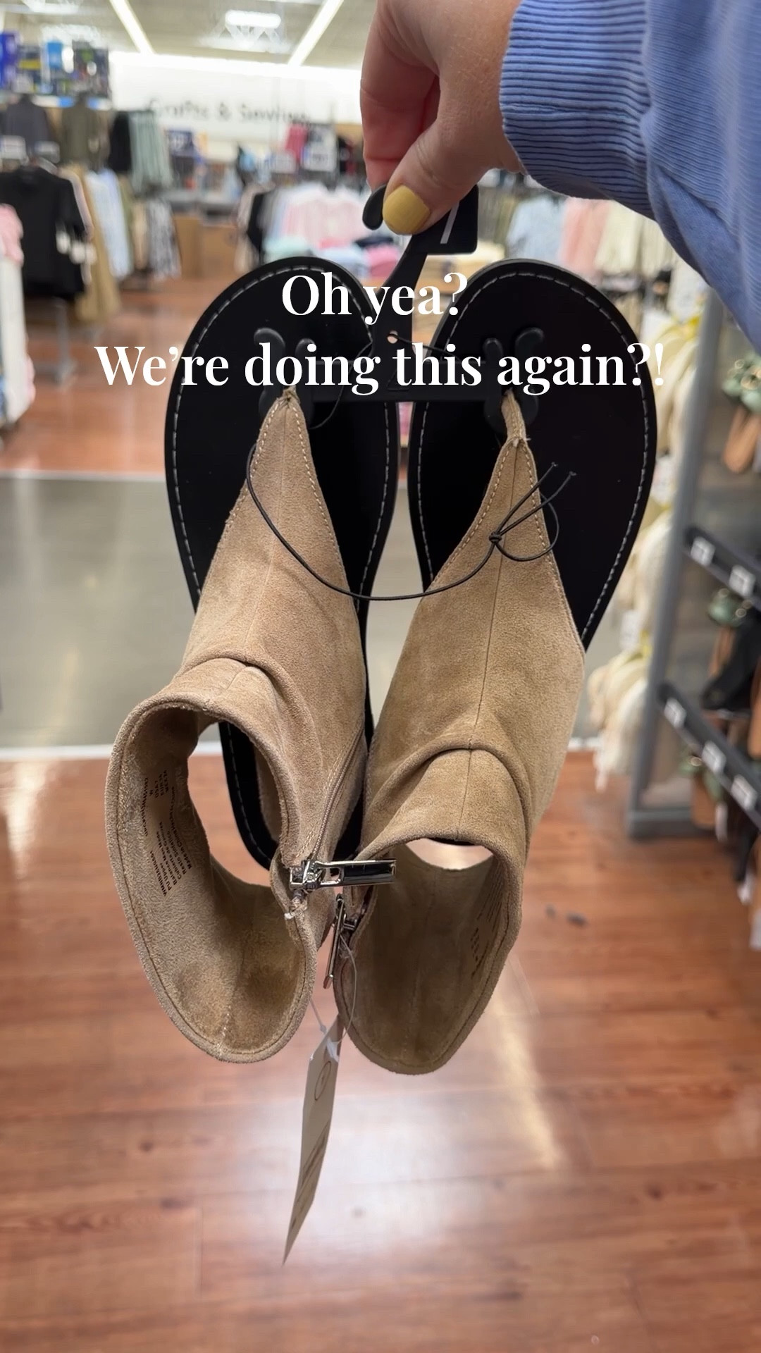 New Walmart sandals...