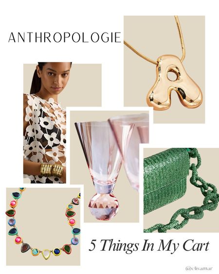 5 Things in my cart of Anthropologie. 

#LTKSeasonal #LTKstyletip #LTKsalealert