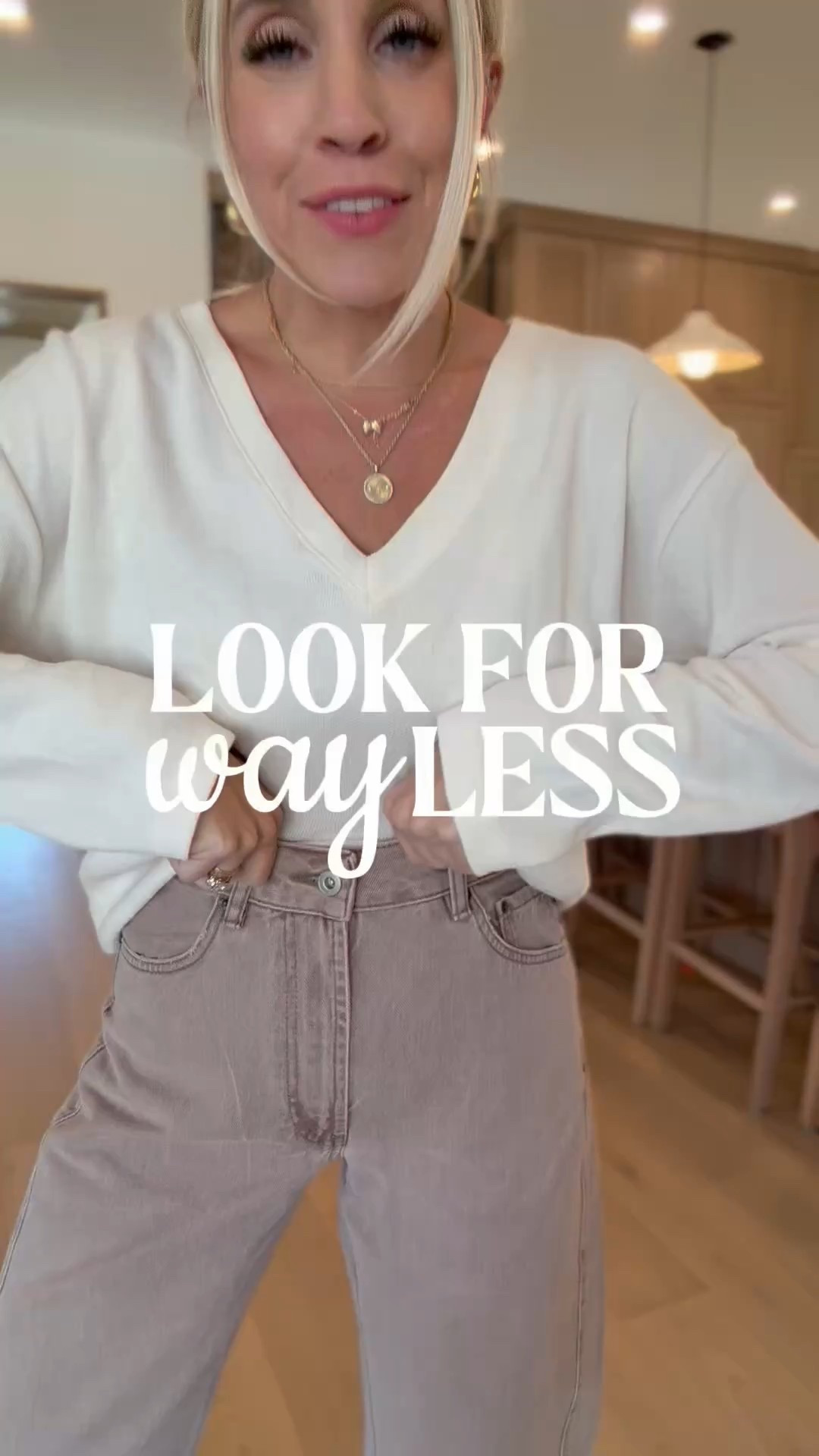 Look for way less for a designer pair of jeans! I styled these several different ways but could be styled even more ways!

#LTKgrwm #LTKdayinmylife #LTKootd