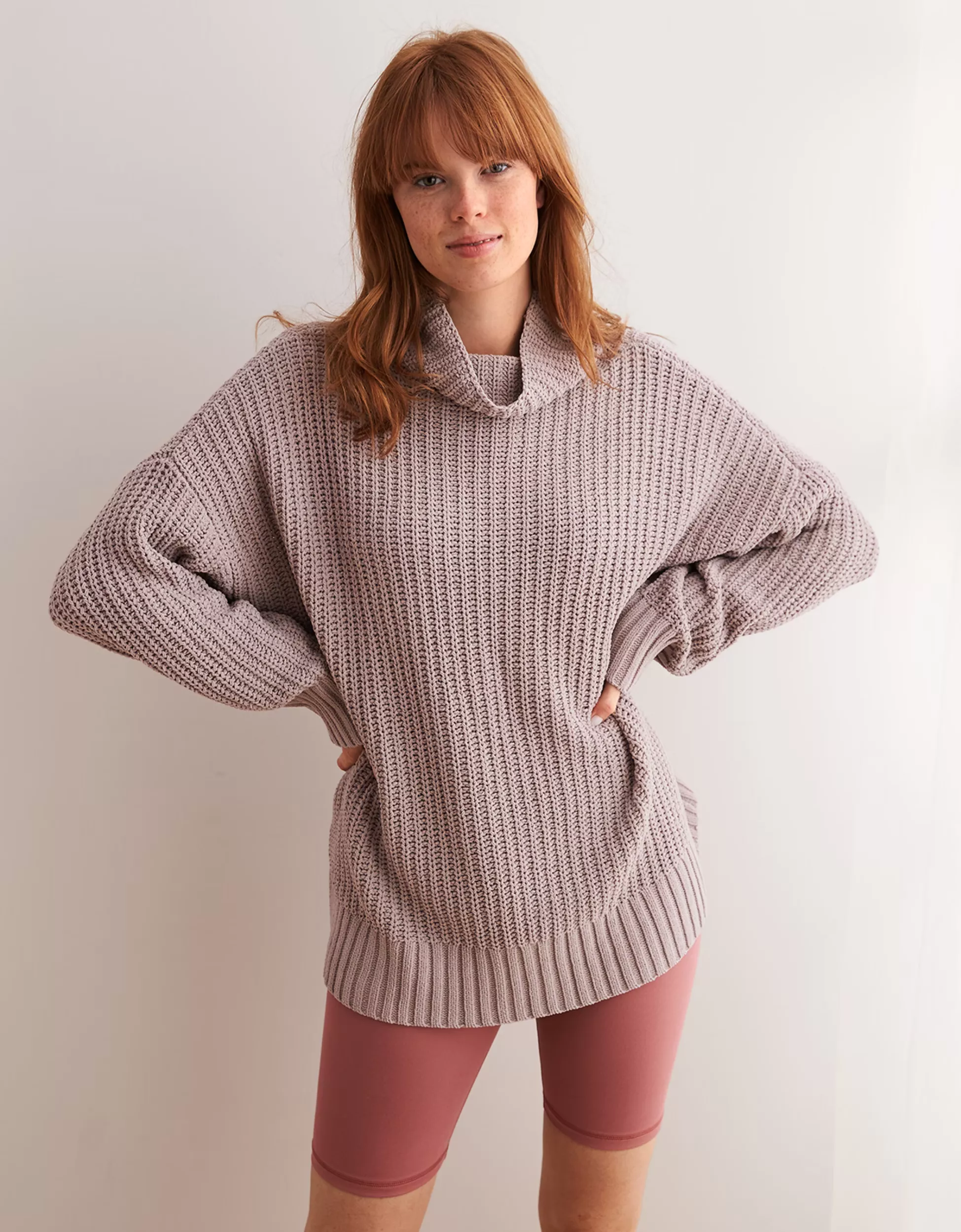 Aerie oversized chenille clearance turtleneck