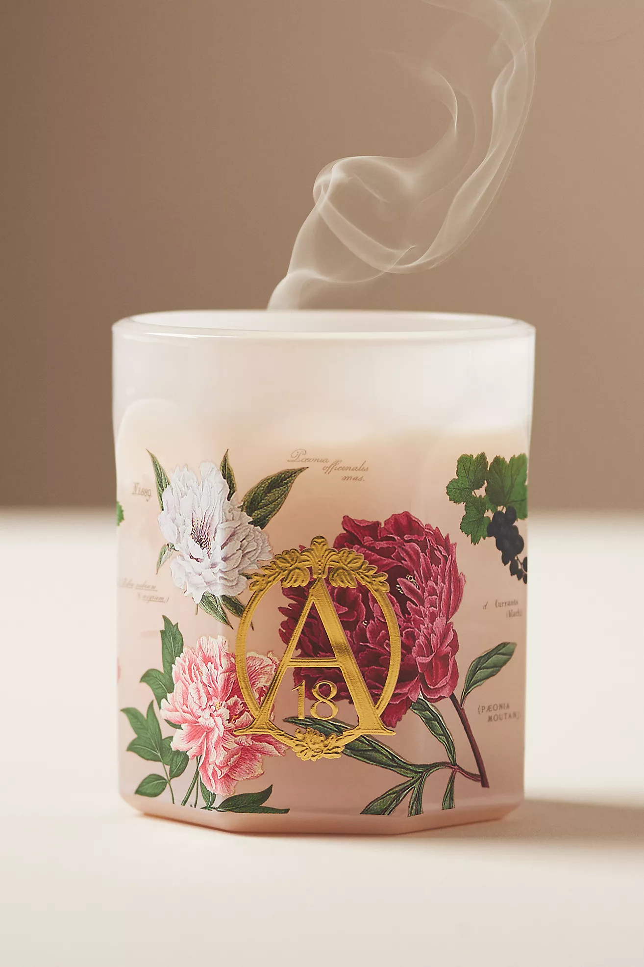 Apothecary 18 Floral Peony Blush Boxed Candle | Anthropologie (US)