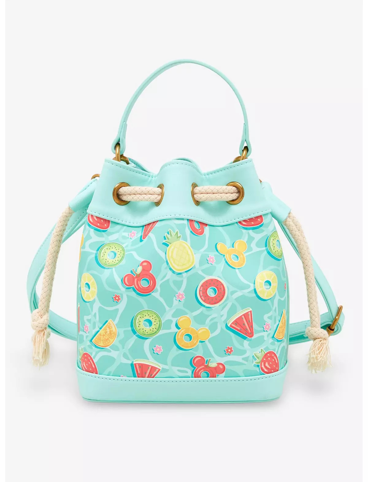 Loungefly Disney Mickey Mouse Pool Floaties Bucket Bag | Hot Topic | Hot Topic