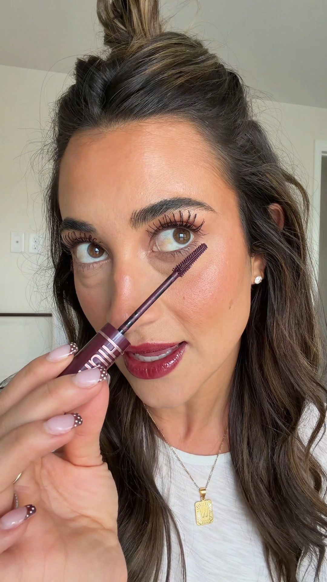 #ad the stay power of this @maybelline Super Stay Peel Off Liner is no joke! Eating, drinking, and driving with the windows down couldn’t make it budge, even after five hours! I linked that and everything else I used to create this berry makeup look below! @target @targetstyle  #targetpartner #MaybellinePartner #liketkit