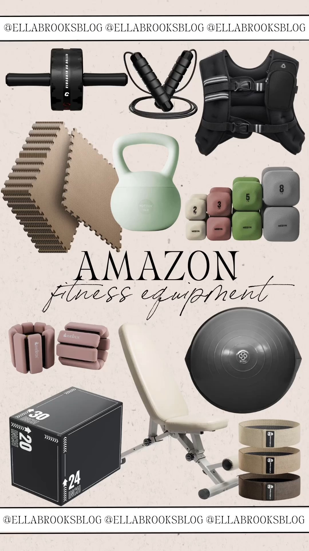 Amazon fitness equipment!

Home gym, workout equipment, free weights, weighted vest 

#LTKActive #LTKHome #LTKfitnessgoals