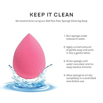 AOA Studio Collection makeup Sponge Set Latex Free and High-definition Set of 6 makeup Wonder ble... | Amazon (US)