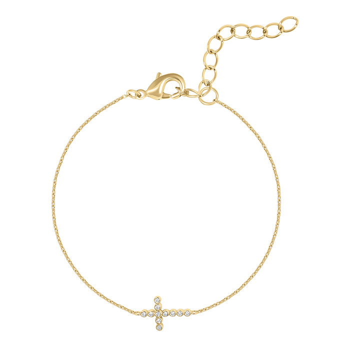 Electric Picks xDanielle Eilers Devoted Cross Bracelet | Nordstrom | Nordstrom