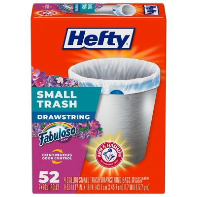 Hefty Fabuloso Trash Bag - Small - 52ct | Target