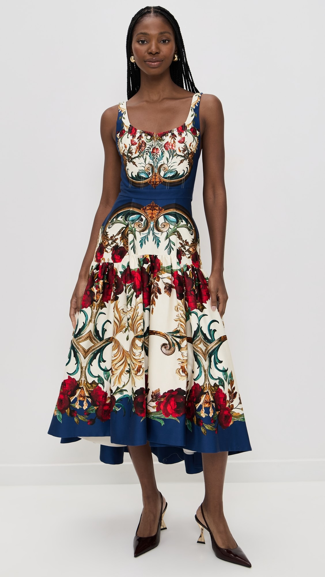 Diana Structured Midi Dress | Shopbop