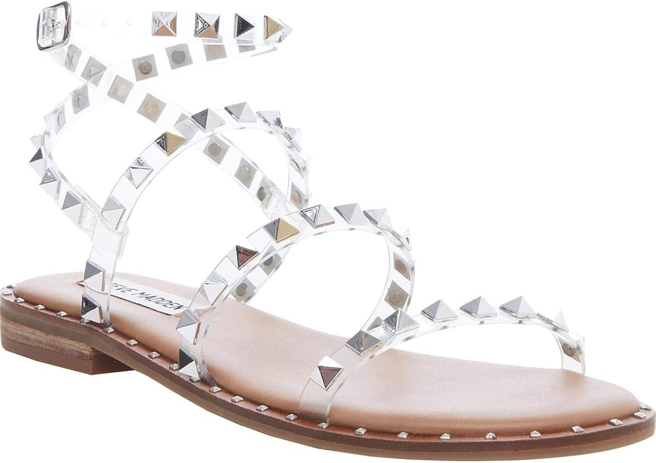 Steve Madden Women's Travel Flat Sandal | Amazon (US)