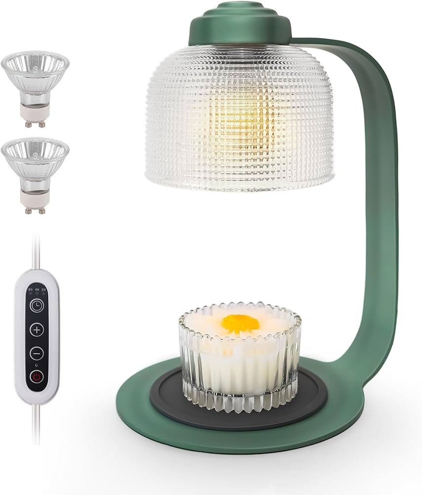 LiuNuoHe Candle Warmer Lamp, Wax Melt for Scented Candles, Compatible with Small & Large Jar with... | Amazon (US)