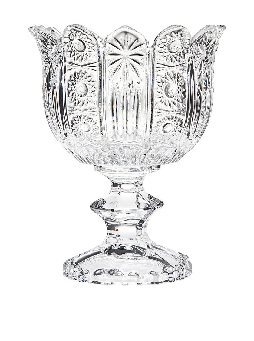 Godinger Pinwheel Footed Candy Dish, 4.50Lx4.50Wx5.75H | Amazon (US)