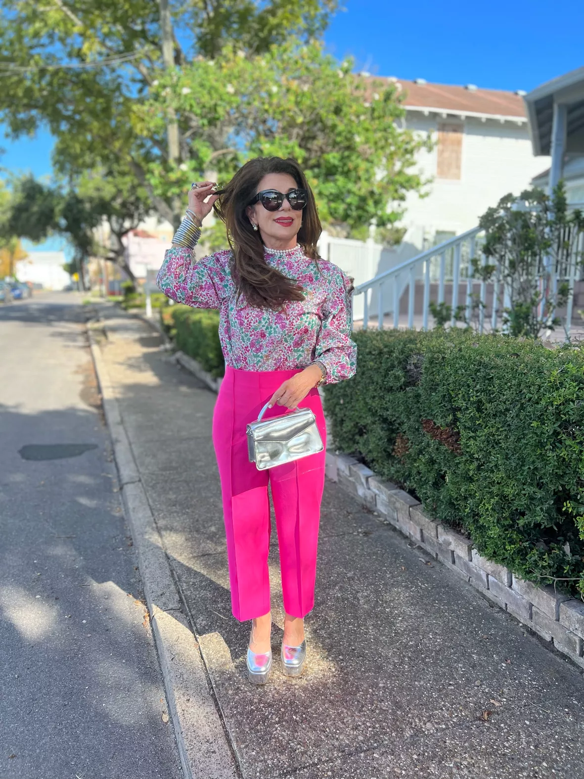 Hot Pink Wide Leg Pants … curated on LTK