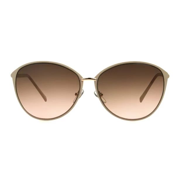 Foster Grant Women's Oval Gold Sunglass | Walmart (US)