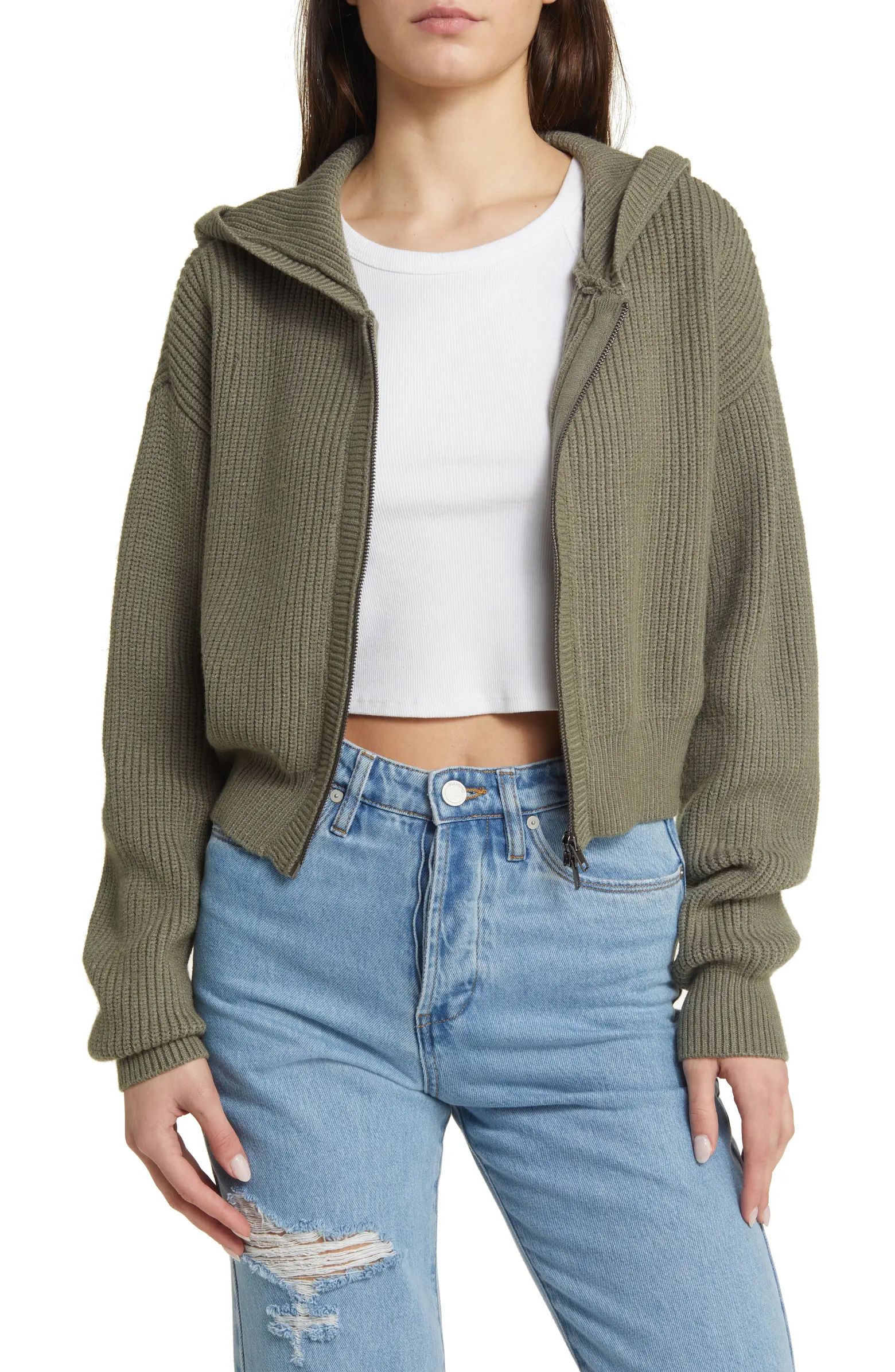 Blair Zip-Up Sweater Hoodie | Nordstrom