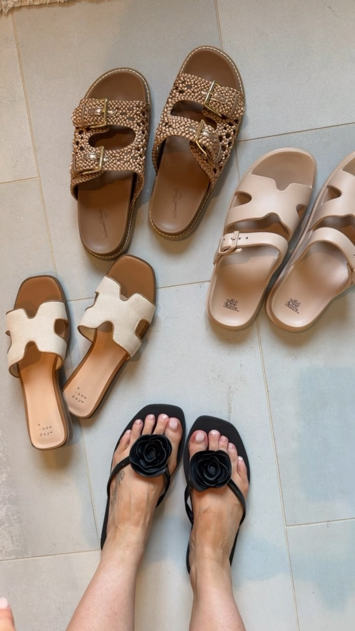 My recent Target shoe purchases! Love all of these to slip on throughout the summer. 40% off TODAY ONLY 

#LTKWatchNow #LTKShoeCrush #LTKSaleAlert