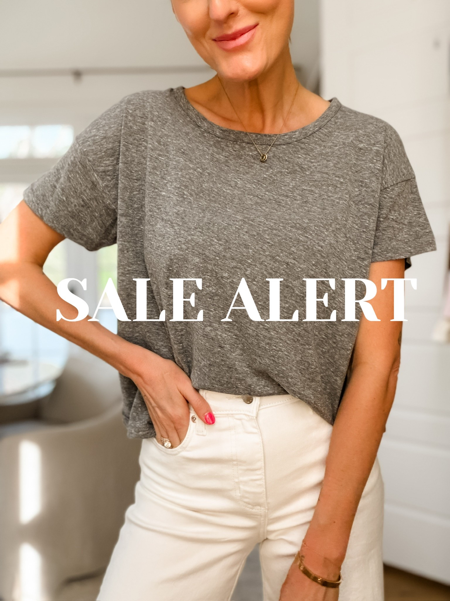 This classic tee is a great closet staple to have on hand! I have this grey one as well as the pink!  It’s currently on sale for under $10!

Loverly Grey, Target sale, classic tee, summer staples, grey tee

#LTKSeasonal #LTKSaleAlert