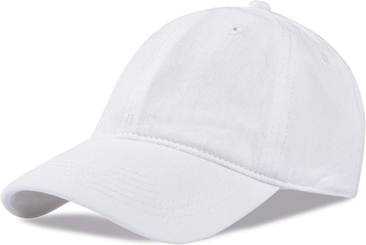 FURTALK Men and Women Vintage Washed Distressed Cotton Baseball Cap Plain Blank Adjustable Classi... | Amazon (US)