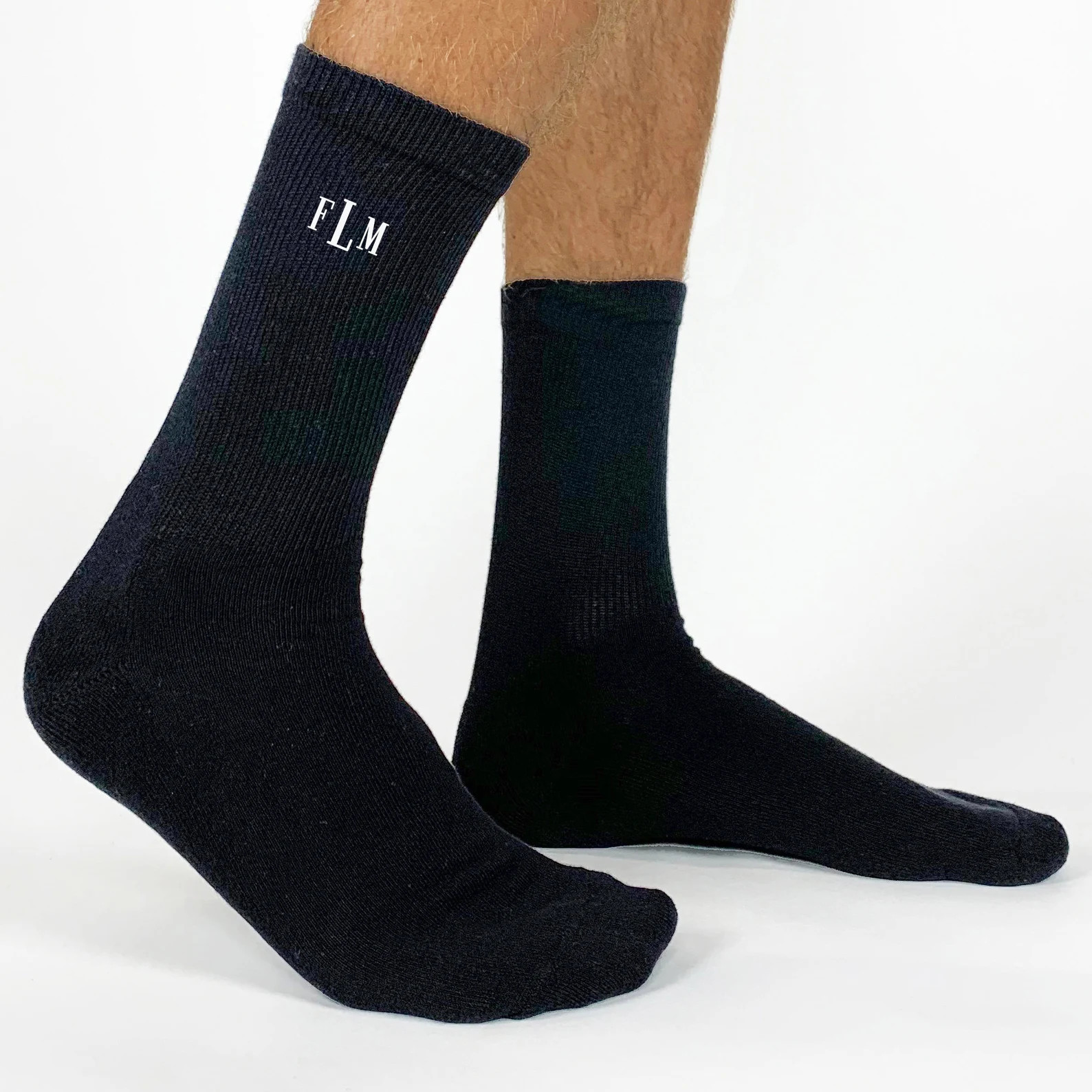 Monogrammed Sock Set for Men: Personalized Initial Gift - Etsy | Etsy (US)