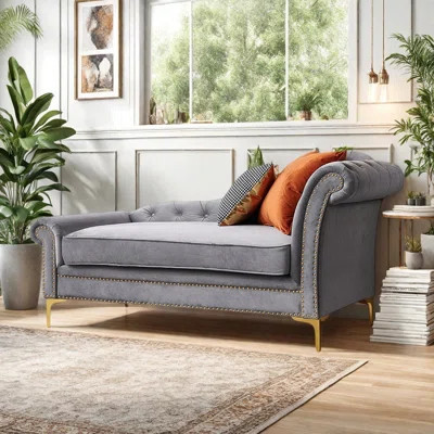 American-style Light Luxury Flannel Sofa | Wayfair North America