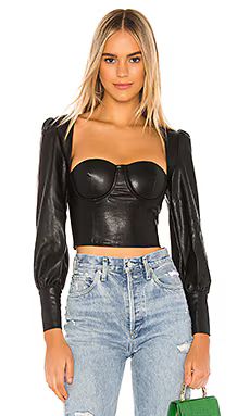 NBD Fia Long Sleeve Top in Black from Revolve.com | Revolve Clothing (Global)